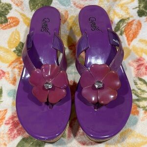 Carlos Santana wedge heels